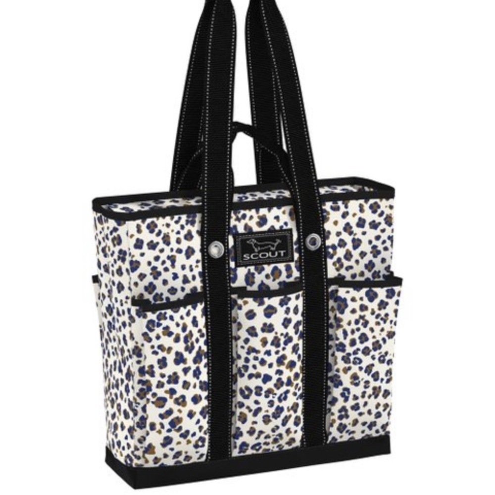 SCOUT Leopard Purrty Please Pocket Rocket Tote